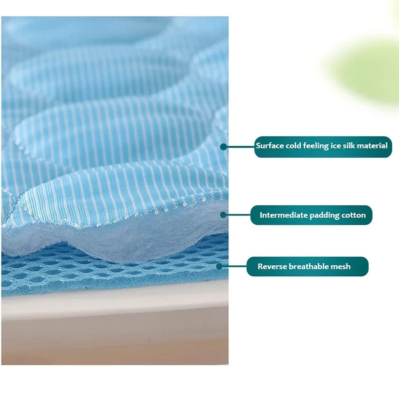 Summer Pet Cooling Mat – Dog & Cat Cooling Bed